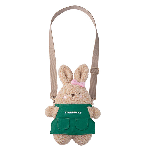 Starbucks Asia 2026 Mid-Autumn Series Brown Jade Rabbit Multi-Functional Crossbody Bag