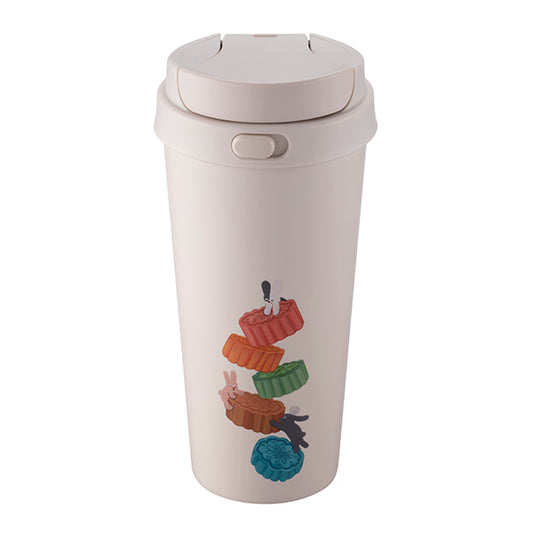 Starbucks Asia 2026 Mid-Autumn Series Dancing Jade Rabbit Stainless Steel Flip-Top Tumbler
