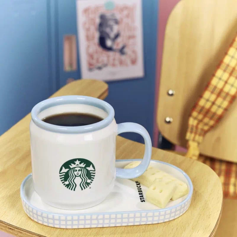 Starbucks China 2025 Back to Campus Series Mug + Coaster 400ml 14.08oz