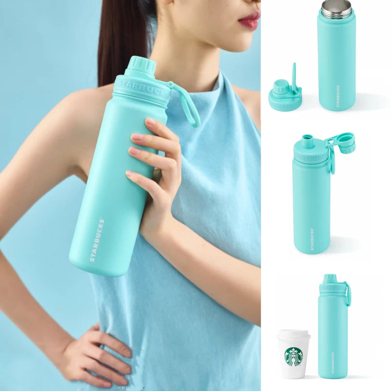 Starbucks China 2025 Colorful summer Series Blue Stainless Steel Summer Cup 750ml 26.4oz