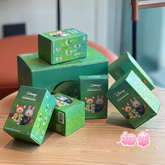 Starbucks China 2025 x Zootopia Collaboration Series Zootopia Blind Box