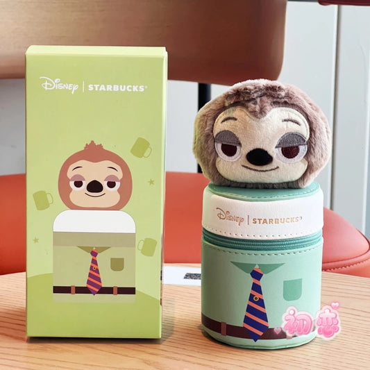 Starbucks China 2025 x Zootopia Collaboration Series Zootopia Charm Bag – Flash Slothmore Edition
