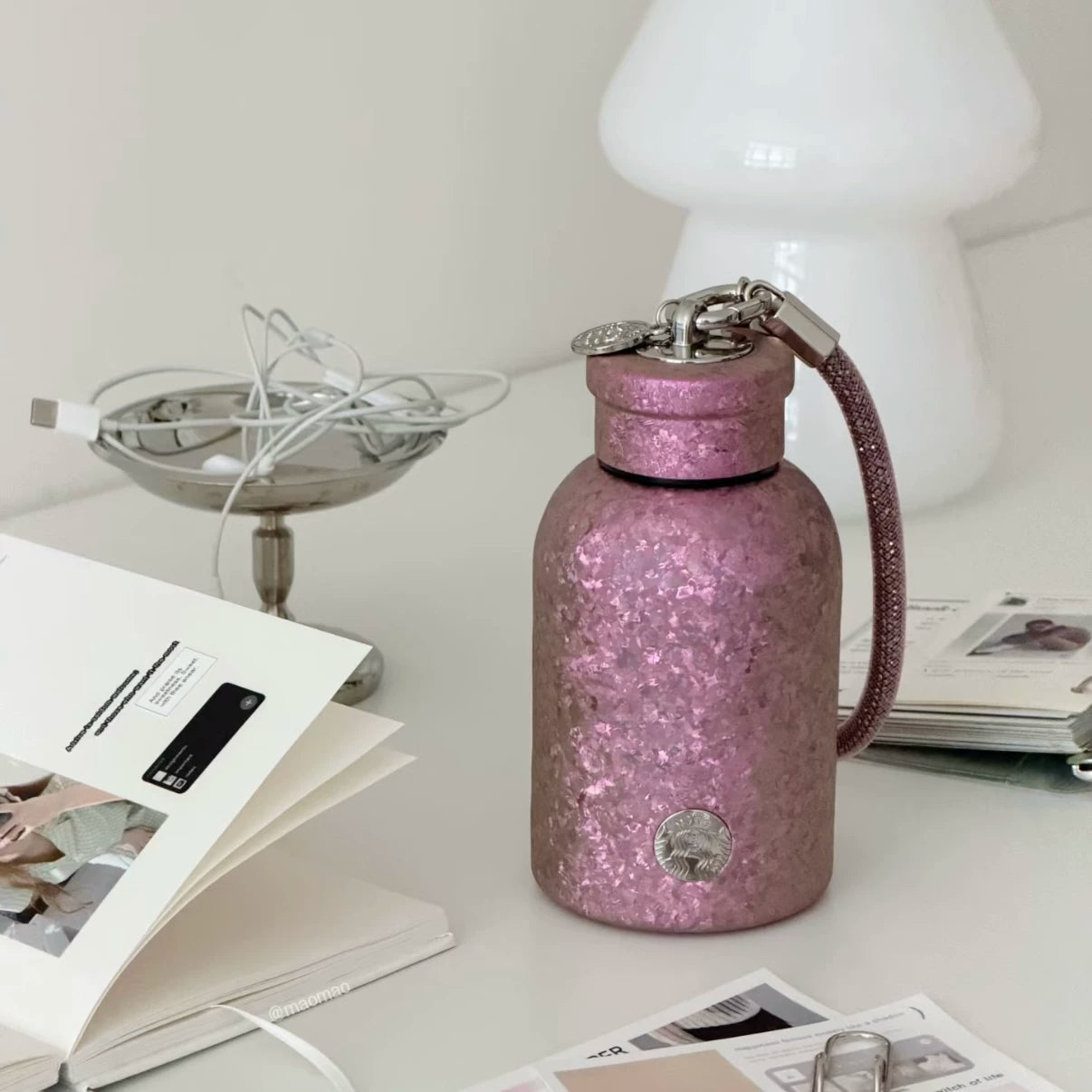 Starbucks China 2026 Ballet Series 340ml Titanium Cup with Pendant