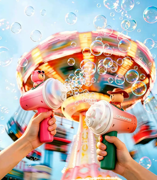 Starbucks China 2026 Dreamy Midsummer Bearista Bubble Machine - with box  -without battery