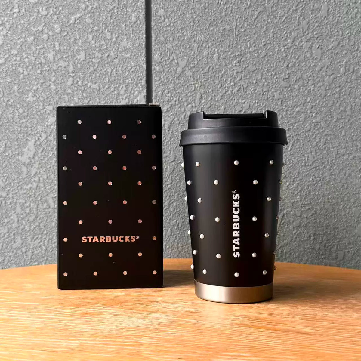 Starbucks China 2026 Polka Dot Wonderland Series 380ml Stainless Steel Desk Mug