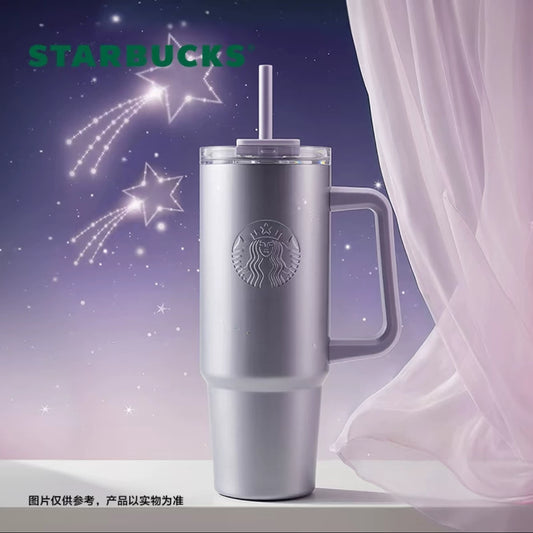 Starbucks China 2026 Purple Night Star River online series sippy cup 900ml 31.68oz