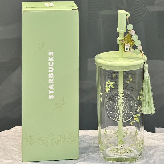 Starbucks China 2026 Spring Blessings Series 530ml triangular glass