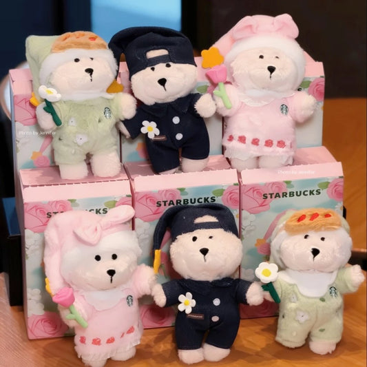 Starbucks China 2026 Summer Bear Store Manager Plush Doll