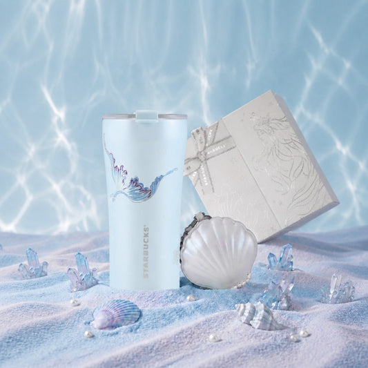 Starbucks China 2026 Undersea Wonder Series STTOKE Desktop Cup Gift Box Set 470ml 16.54oz