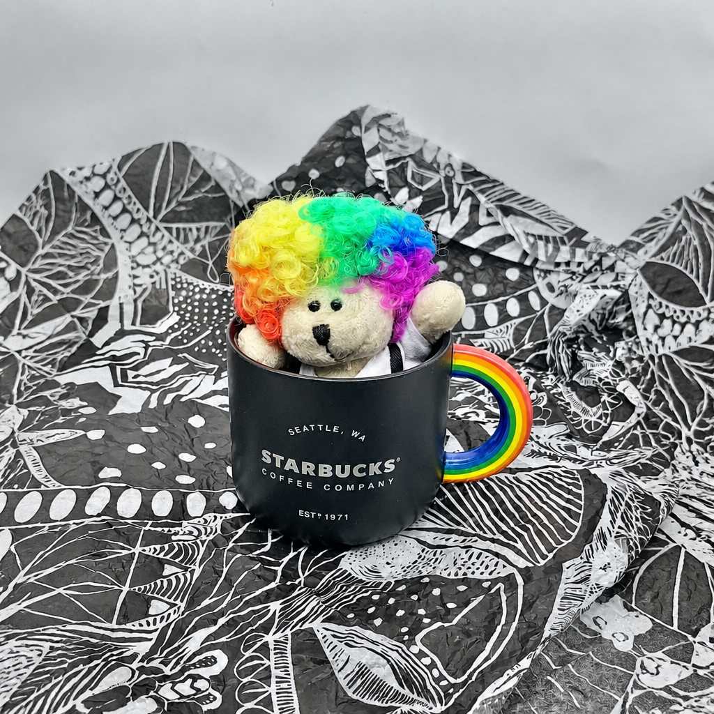 Starbucks China  Rainbow Series Explosion Bear Mug 310ml