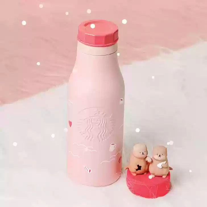 Starbucks HONG KONG 2025 Valentine's Day Stainless Steel Cup 473ml Starbucks loveinstarbucks