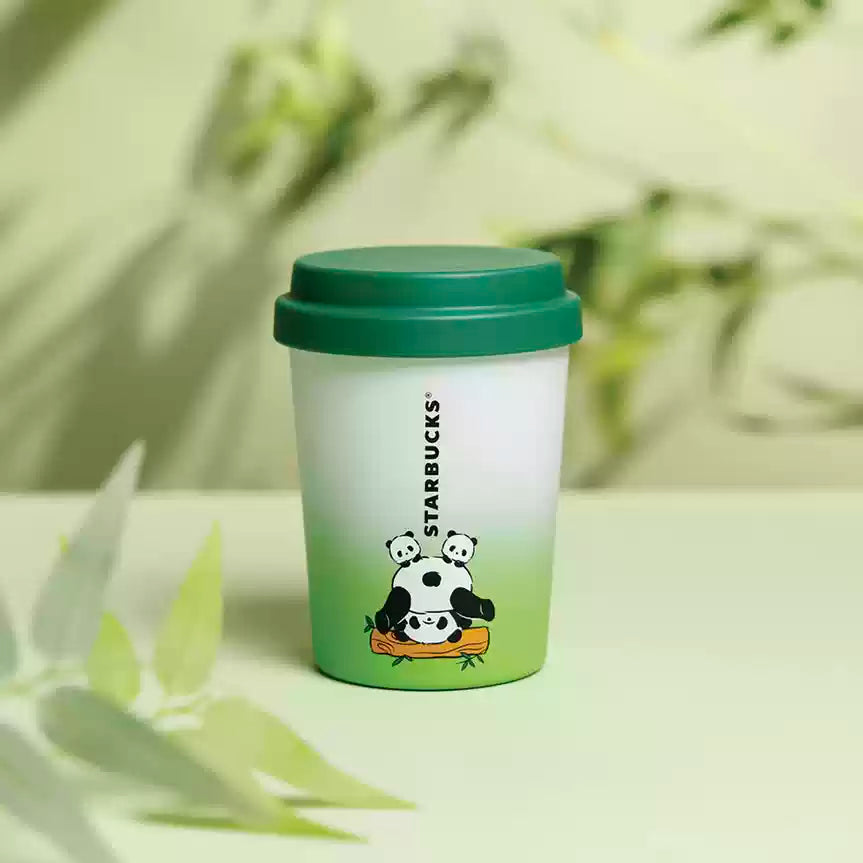 Starbucks Hongkong 2025 Panda New Year Series stainless steel cup 237ml 8.34oz