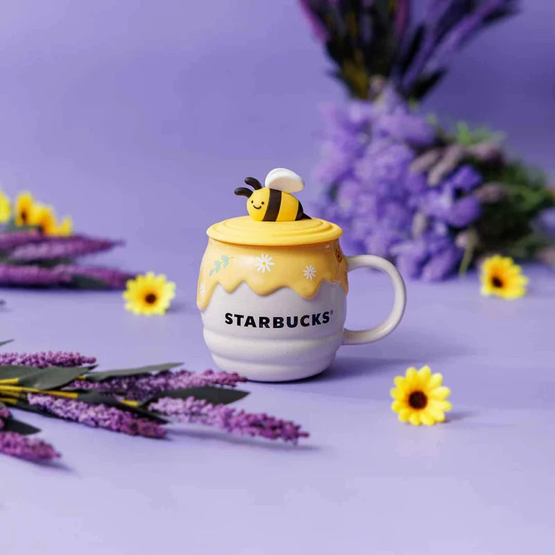 Starbucks Hong Kong Honey Bee series Ceramic Cup 355ml 12.49oz