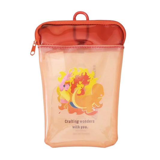 Starbucks Japan 2026 Pokémon Collaboration Series Charmander PVC Bag