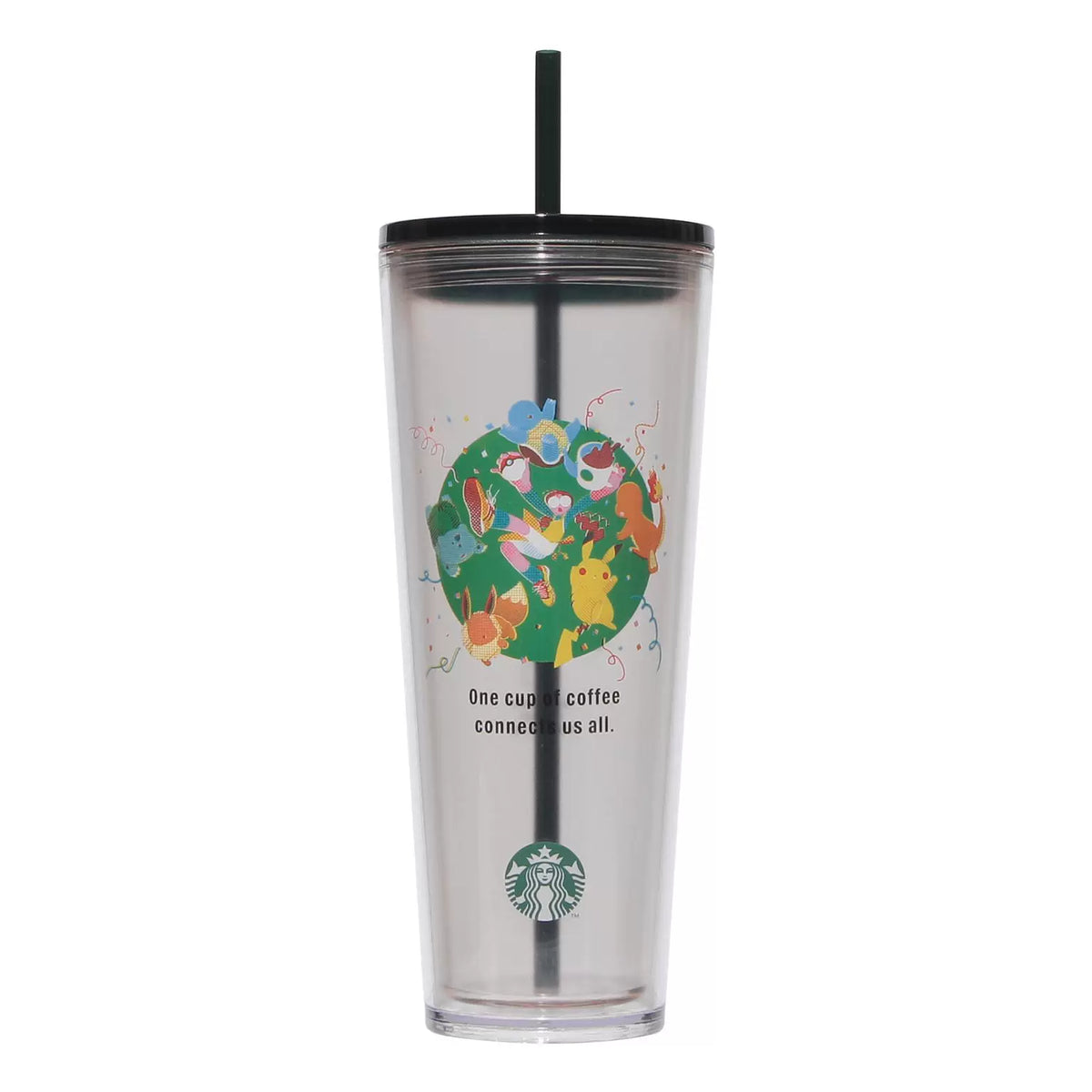 Starbucks Japan 2026 Pokémon Collaboration Series Cold Water Straw Cup Clear 710ml