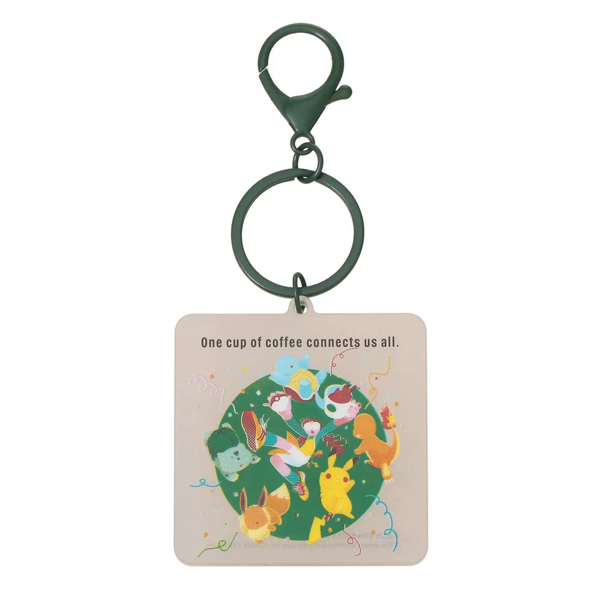 Starbucks Japan 2026 Pokémon Collaboration Series Keychain Grey