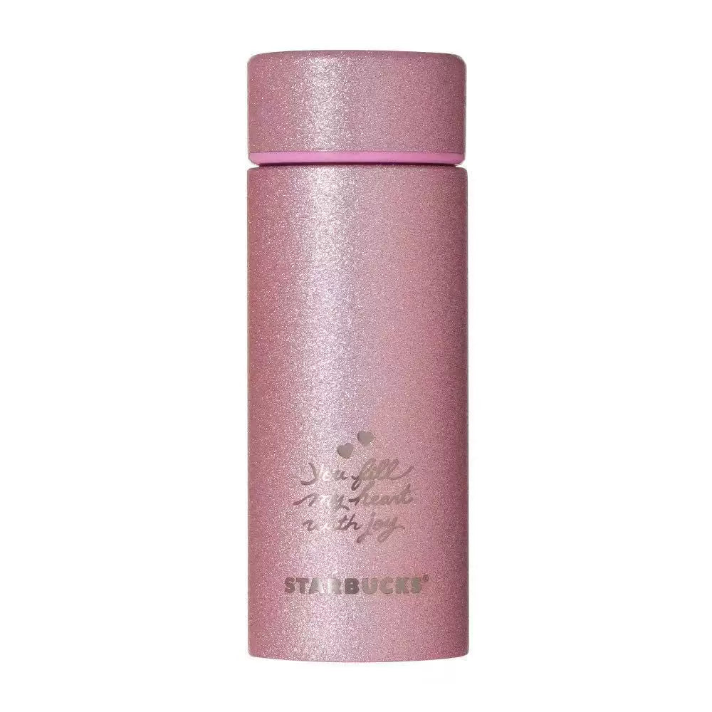 Starbucks Japan 2026 Valentine's Day Series Pink Thermos Cup 355ml
