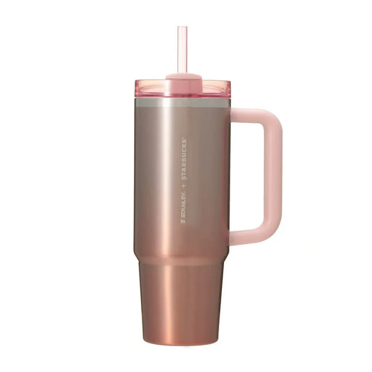 Starbucks Japan 2026 Valentine's Day Series Stanley Straw Stainless Steel Cup 887ml