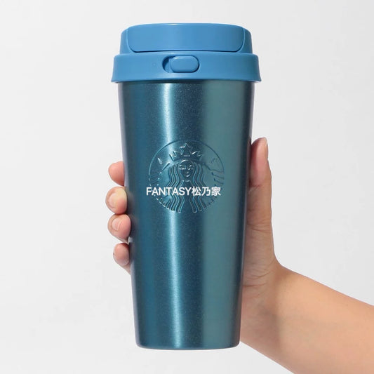 Starbucks Japan 2026 Summer Limited Series Clear Sky Blue TOGO Thermos Cup 473ml