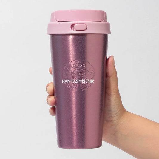 Starbucks Japan 2026 Summer Limited Series Sakura Pink TOGO Thermos Cup 473ml