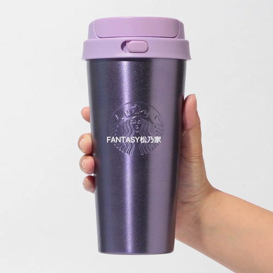 Starbucks Japan 2026 Summer Limited Series Taro Purple TOGO Thermos Cup 473ml