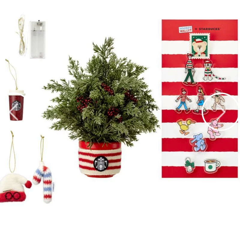 Starbucks Korea 2025 Christmas series Christmas tree set