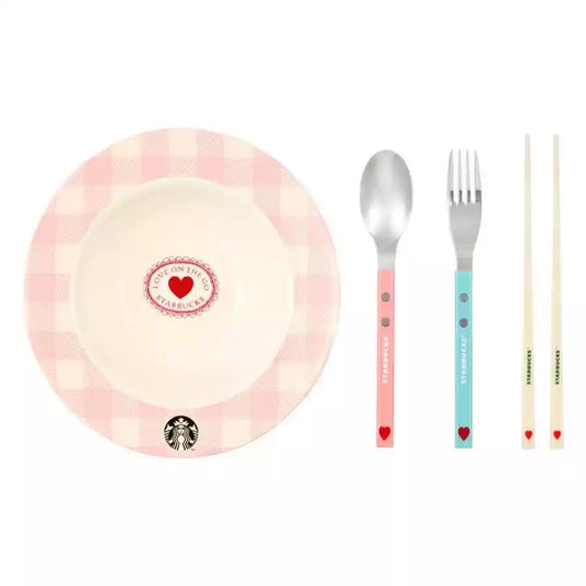 Starbucks Korea 2025 Valentine's Day seriesDear Love Bowls and Tableware Set