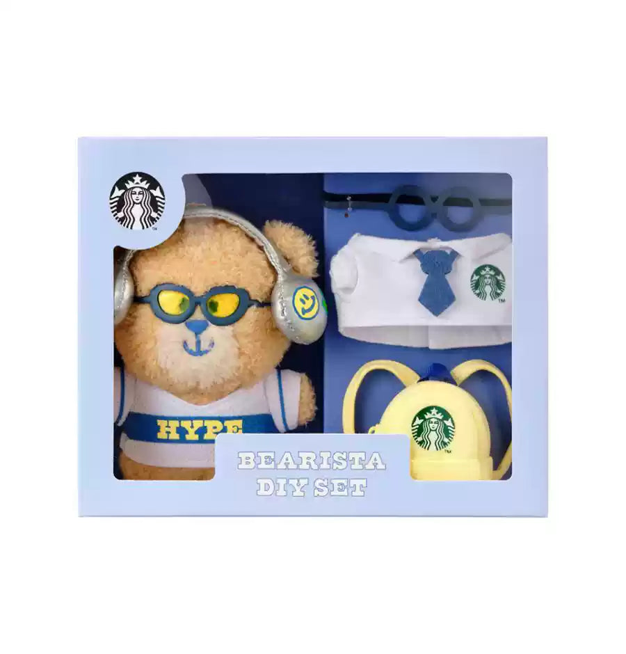 Starbucks Korea 2025 back to school series Bear pendant group