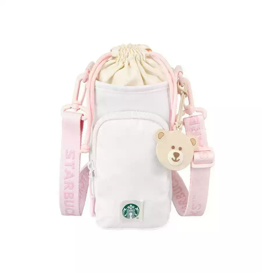Starbucks Korea 2025 back to school series Pink Bag for cup