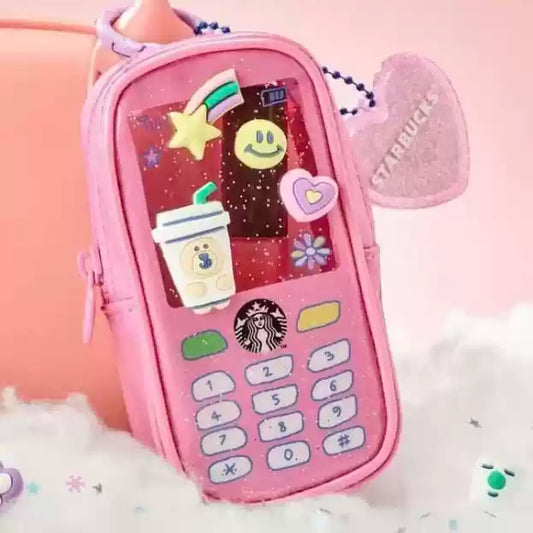 Starbucks Korea 2025 back to school series Pink bag