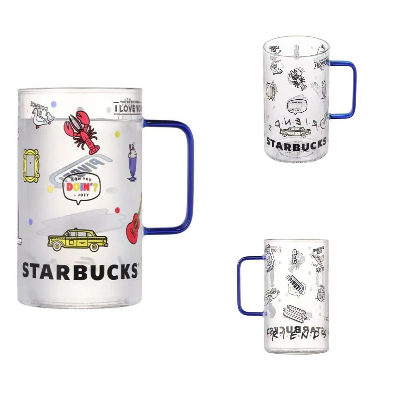 Starbucks Korea 2026 Friends collaboration series glass 503ml