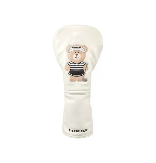 Starbucks Korea 2026 Golf Series White Club Cover