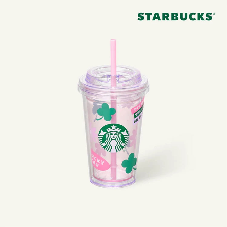 Starbucks Korea 2026 New Semester Series Transparent Straw Cup 355ml