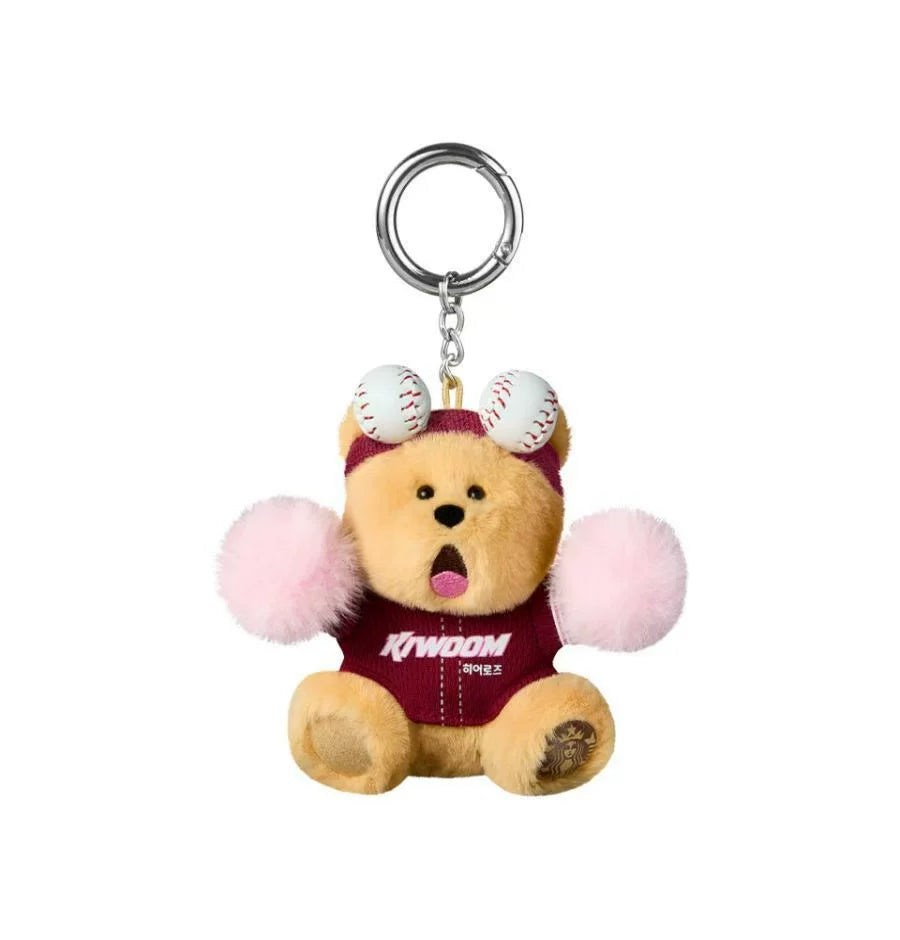 Starbucks Korea 2026 Spring Baseball Limited Series Keychain Heros