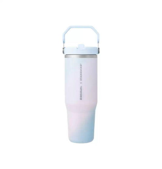 Starbucks Korea 2026 Summer Season 1 Series Pink Blue Gradient Hand Cup 887ml