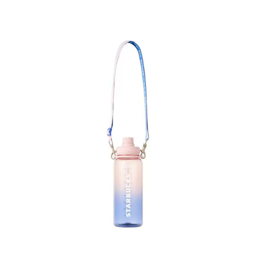 Starbucks Korea 2026 Summer Season 1 Series Pink Purple Gradient Water Bottle 946ml