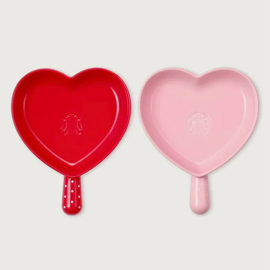 Starbucks Korea 2026 Valentine's Day series Love Plate Set