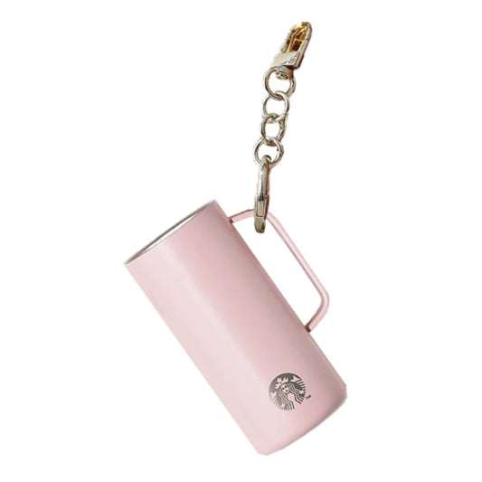 Starbucks Korea 2026 Valentine's Day series Pink Mini Cup Keychain