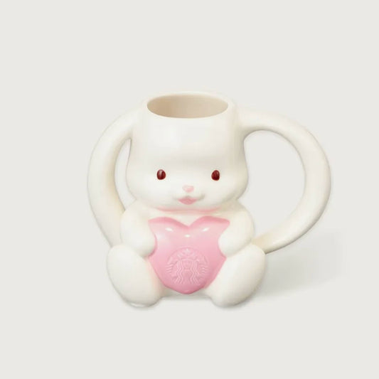 Starbucks Korea 2026 Valentine's Day series Rabbit Mug 355ml 12.49oz