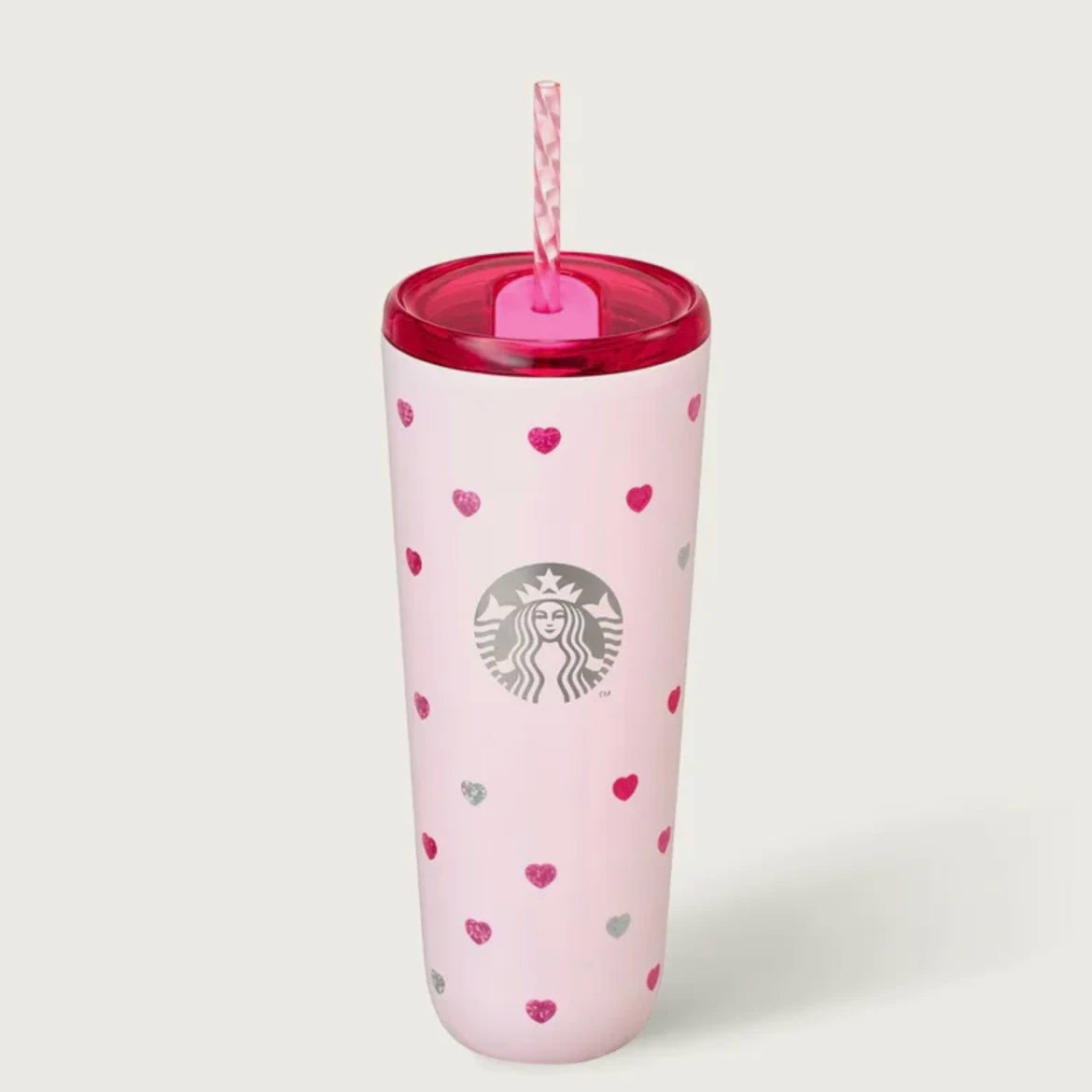 Starbucks Korea 2026 Valentine's Day series Stainless Steel Cold Water Cup 710ml 24.99oz