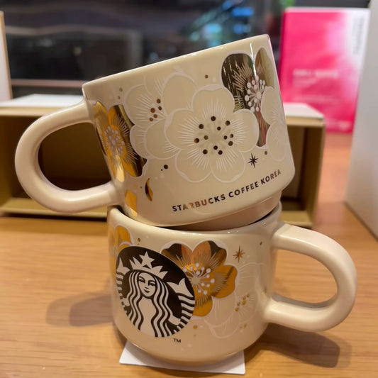 Starbucks Korea Spring 2026 Pear Blossom Series mug  89ml x2 pcs