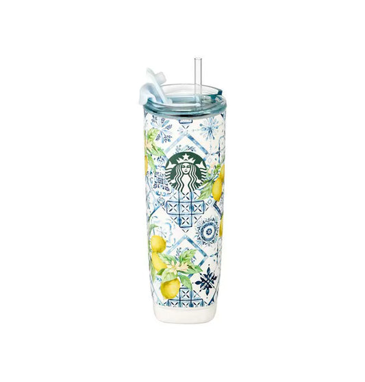 Starbucks Korea Summer 2026 Mediterranean-Style Series Asobu Straw Cup 600ml 21.12oz