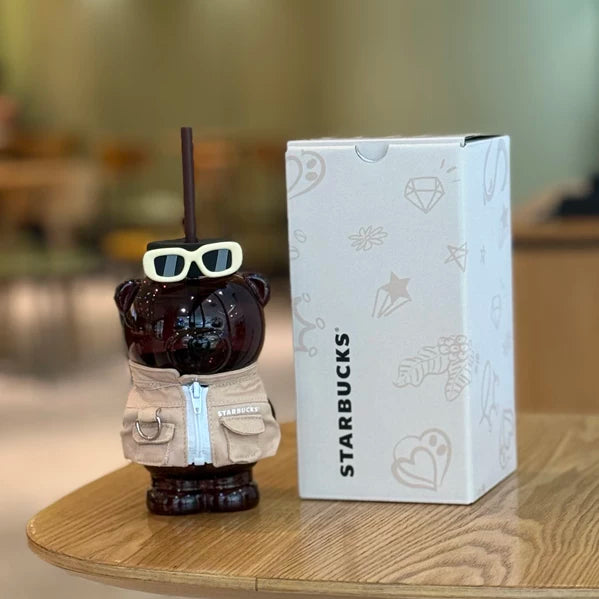 HOT Starbucks Shanghai 2026 New Character Series Bearista Glass -read details
