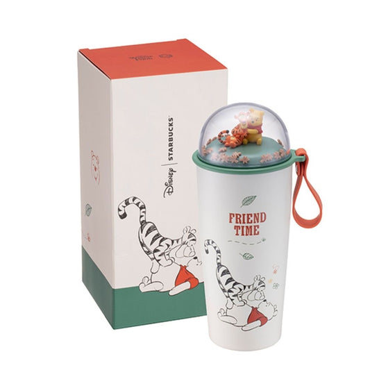 Starbucks Taiwan 2026 Winnie the Pooh Series Landscape Stainless Steel Tumbler 473ml 16.65oz