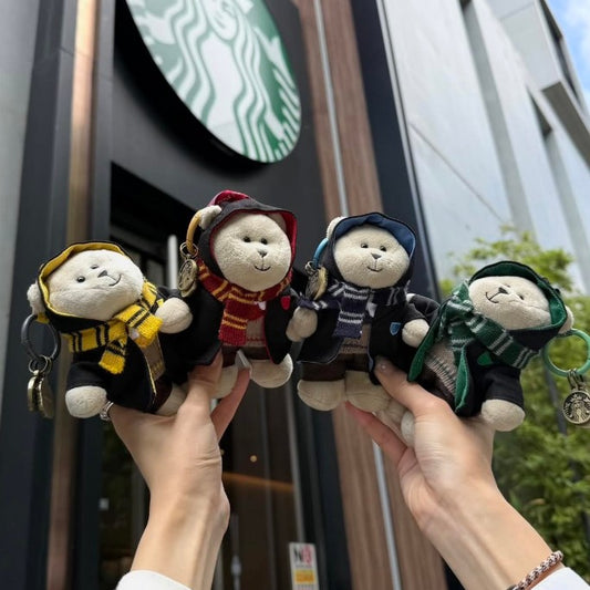 Starbucks Asia 2026 x Harry Potter Collaboration series Bearista Bear keychain set