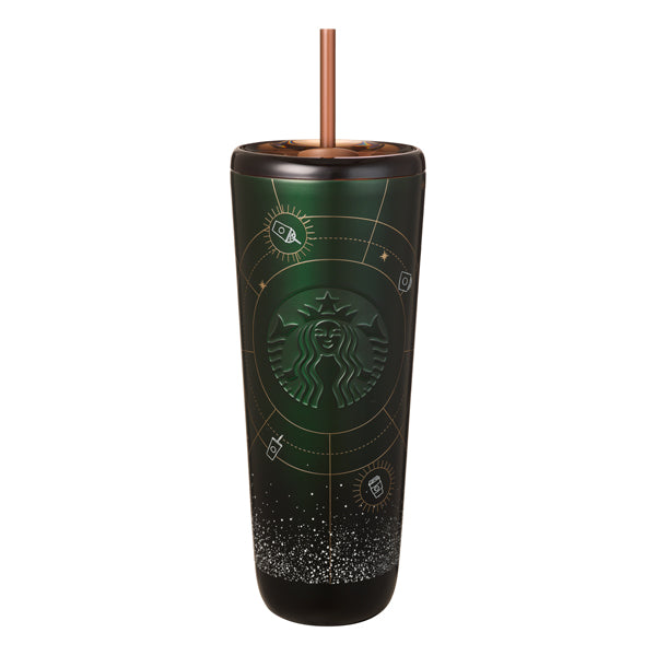 Starbucks Asia 2026 x Harry Potter Collaboration series Green Stainless Steel TOGO Cold Water Cup 710ML