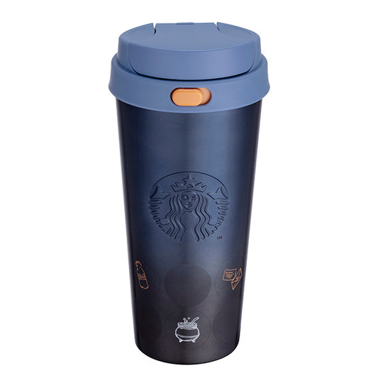 Starbucks Asia 2026 x Harry Potter Collaboration series blue stainless steel cup 473ml