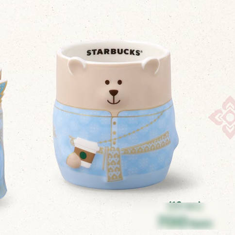 Starbucks Thailand 2026 Bearista Meets Thailand series boy mug 12oz