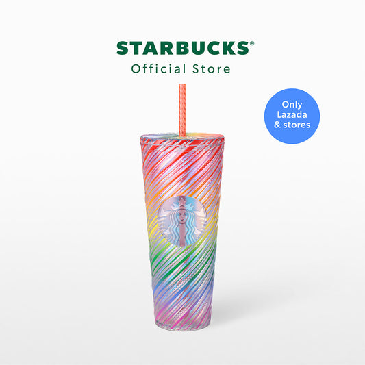 Starbucks Asia 2026 Rainbow series Swirl Cold Cup 24oz