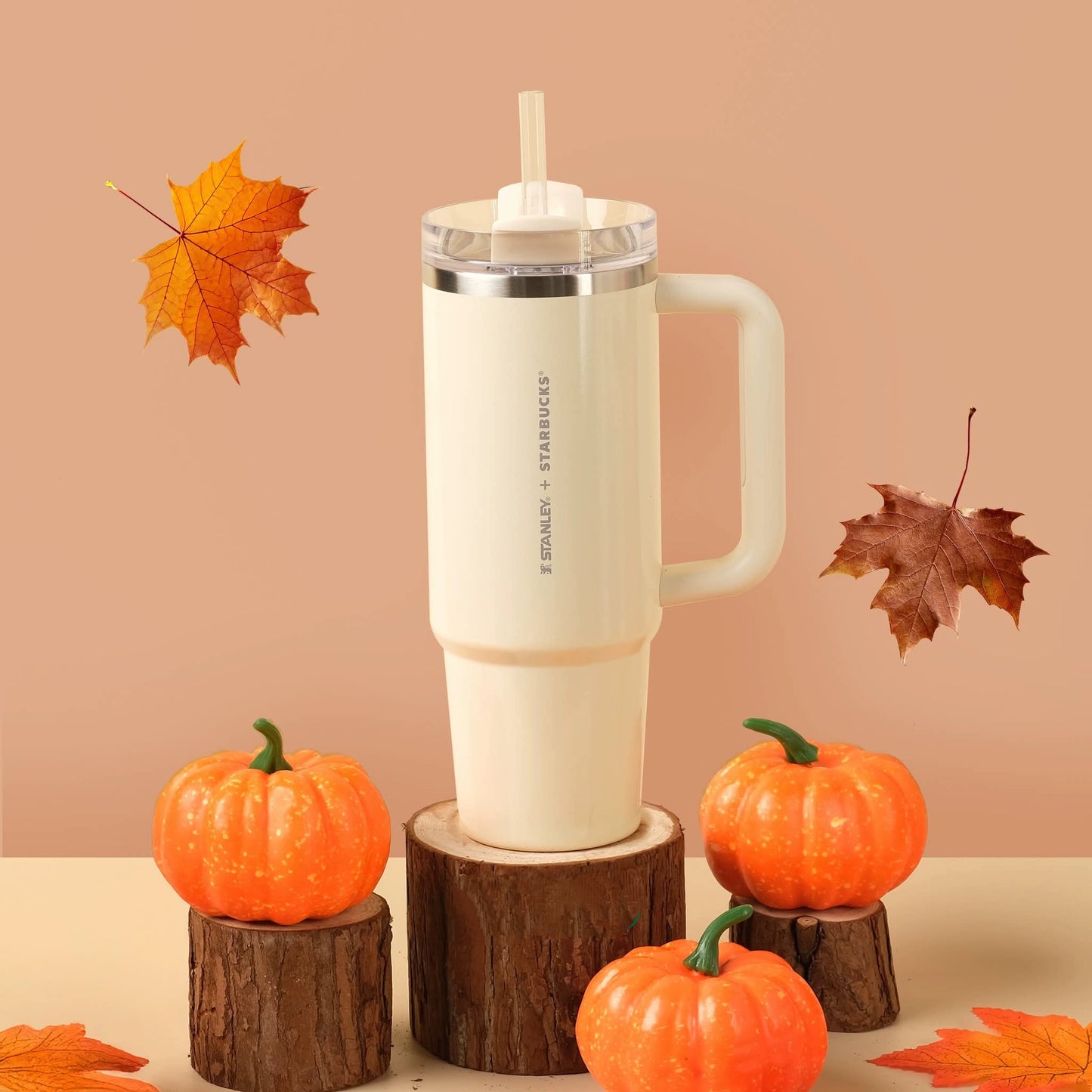 Starbucks Vietnam 2025 Pumpkin Spice Latte series Stanley Stainless Steel Cup 887ml 30oz